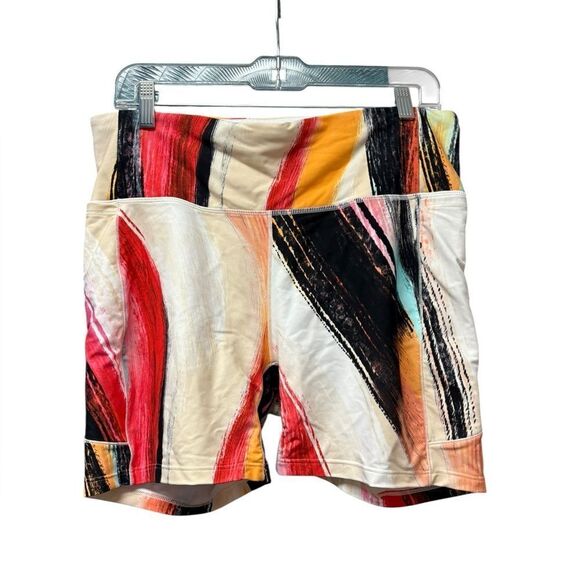 CALIA by Carrie Underwood Biker Shorts Energize Collection High Rise Artisan  XL - Picture 2 of 8